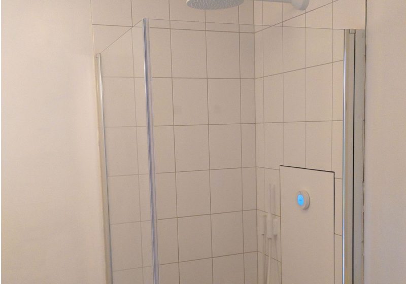 cirkulära dusch smart återanvända vatten orbital shower system